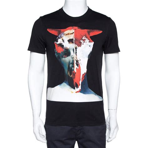 givenchy shirt zwart|Givenchy graphic crewneck t shirt.